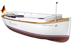 AMS H2Yacht 675 schrg von vorne ausgeschnitten